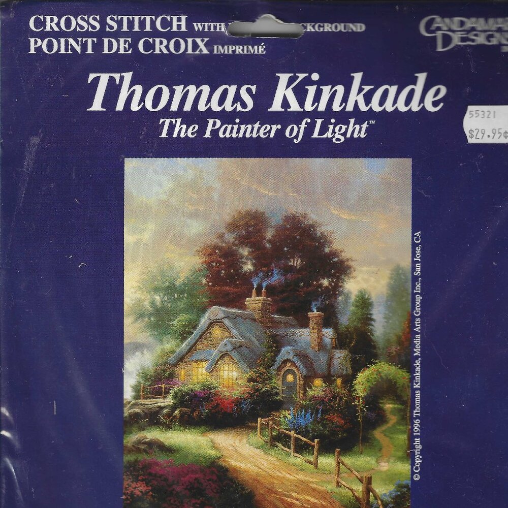 Thomas Kinkade Cross Stitch Pattern "A New Day Dawning"